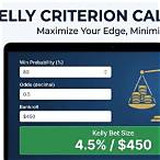 kelly bet calculator